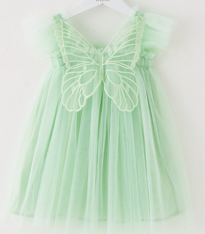 Vestido Tul Fly Verde