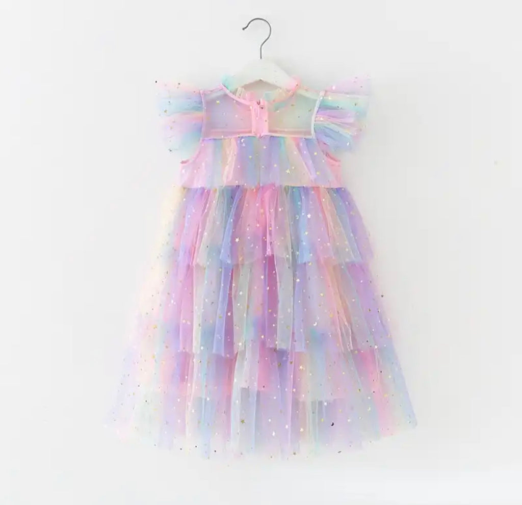 Vestido Daisy Layers Rainbow